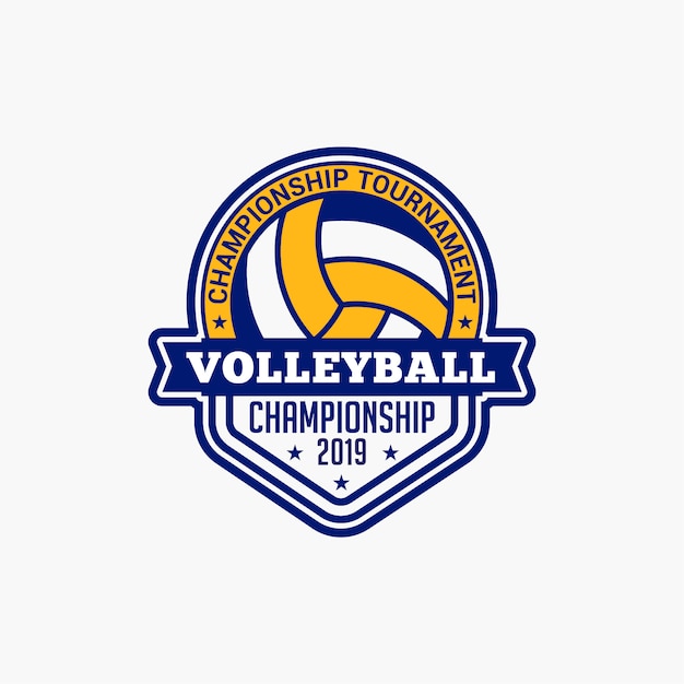 Volleyball Club Badge