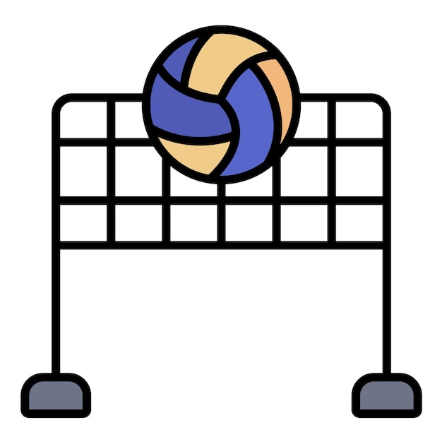 Volleyball Flat Illustration