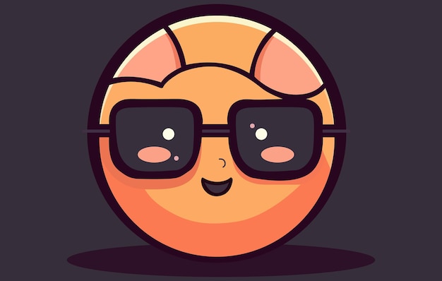 Vector volleyball flat vector illustrationvolleyball emoji icon illustration signvolleyball vector set