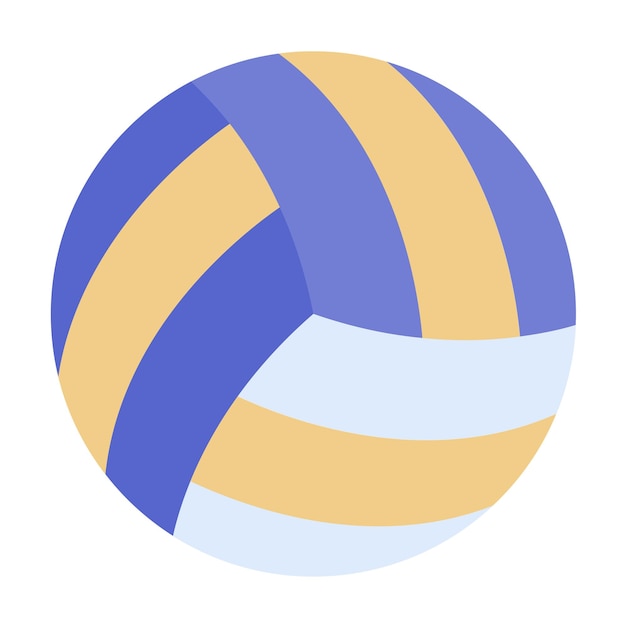 Volleyball Icon Style