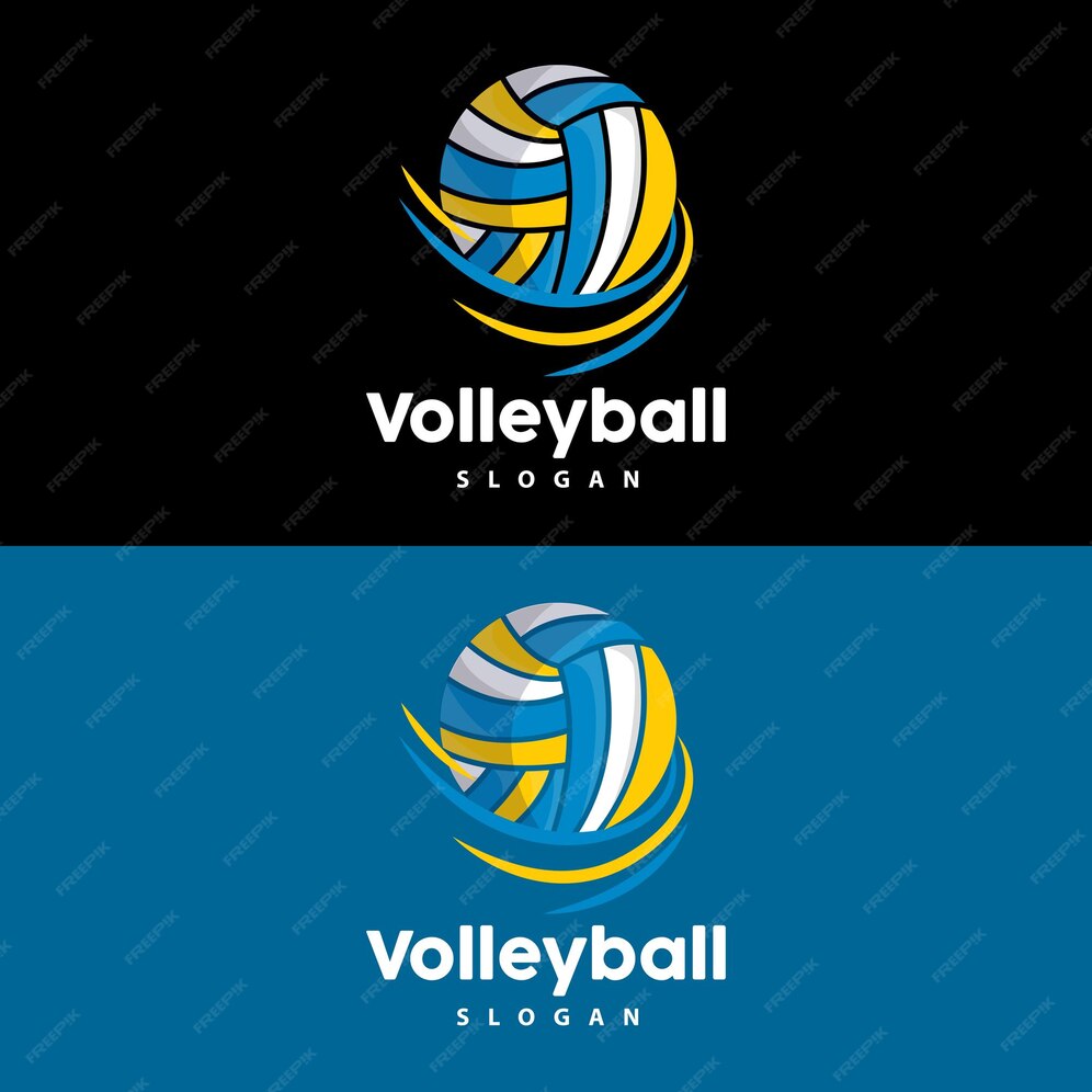 Premium Vector Volleyball Logo Sport Simple Design World Sports