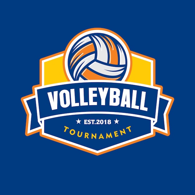 Vector volleybaltoernooi-logo