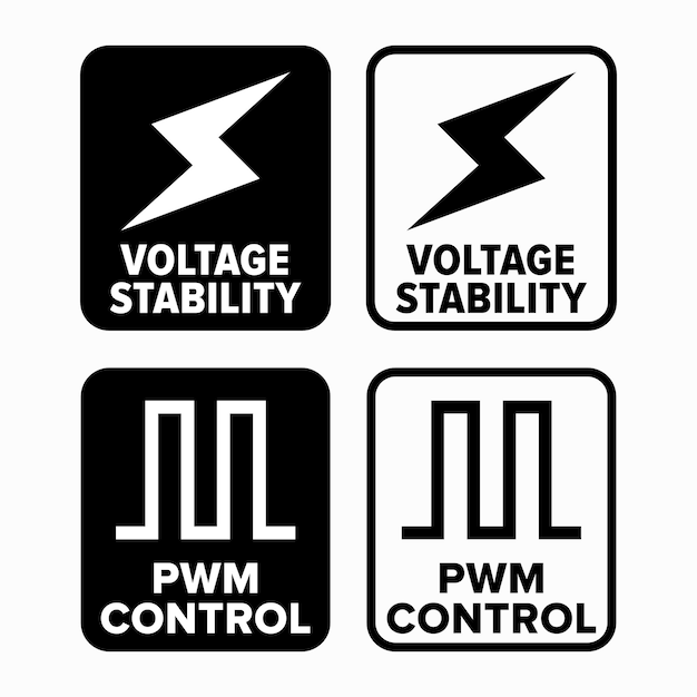 Voltage Stability and PWM Control signs