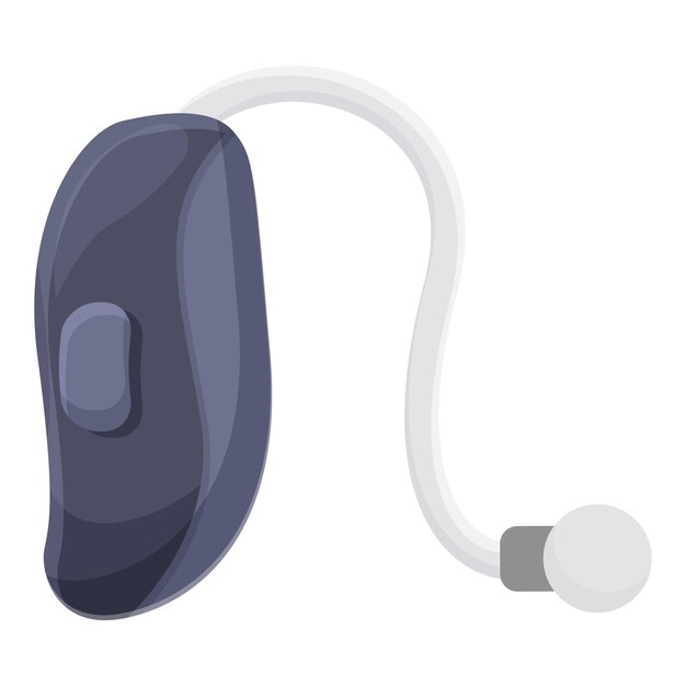 Vector volume loud hearing aid icon cartoon vector medical care