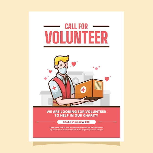 Volunteer Poster Template