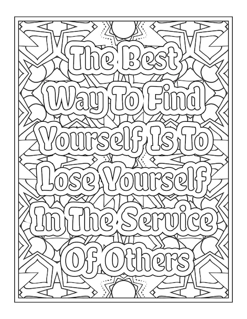 Volunteer Quotes Coloring Pages For Coloring Book