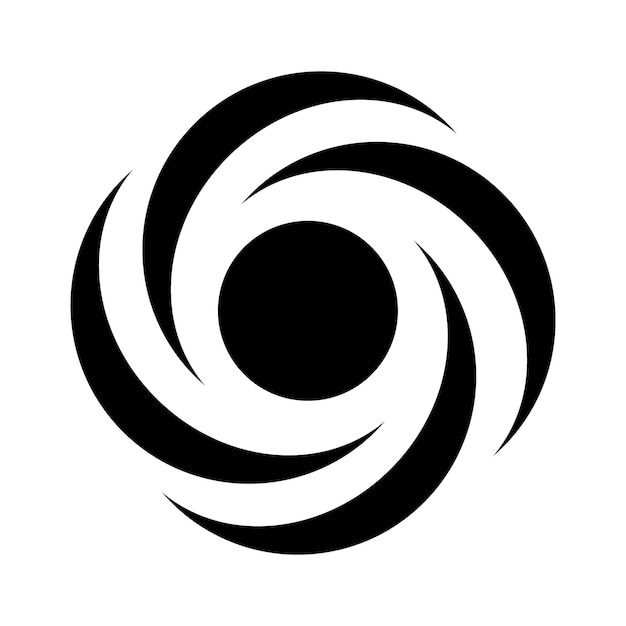 Vortex pictogram logo vector ontwerpsjabloon