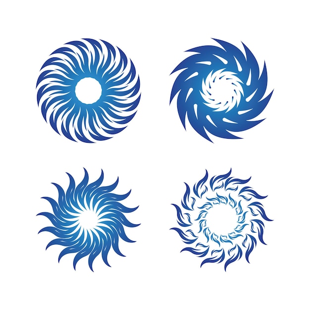 Vortex vector illustratie pictogram