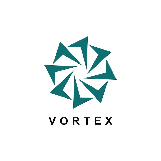 Vortex vector illustration icon logo template design