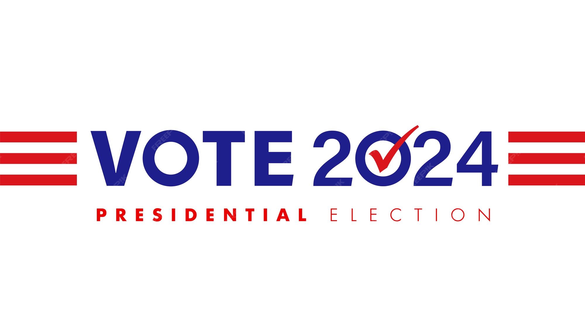 Premium Vector Vote 2024 Presidential Election USA concept Election
