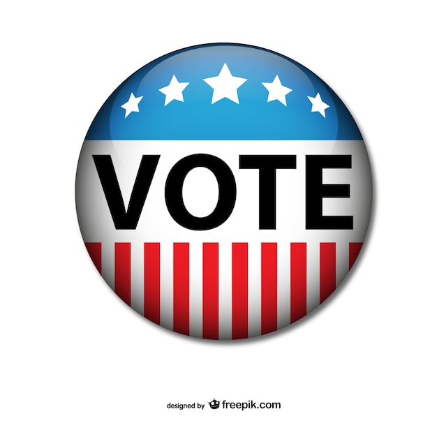 vote badge