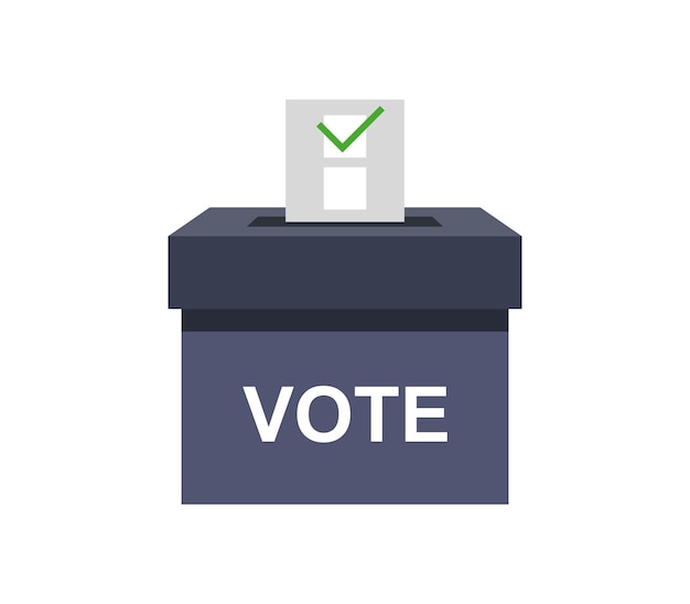 Vector vote boxes