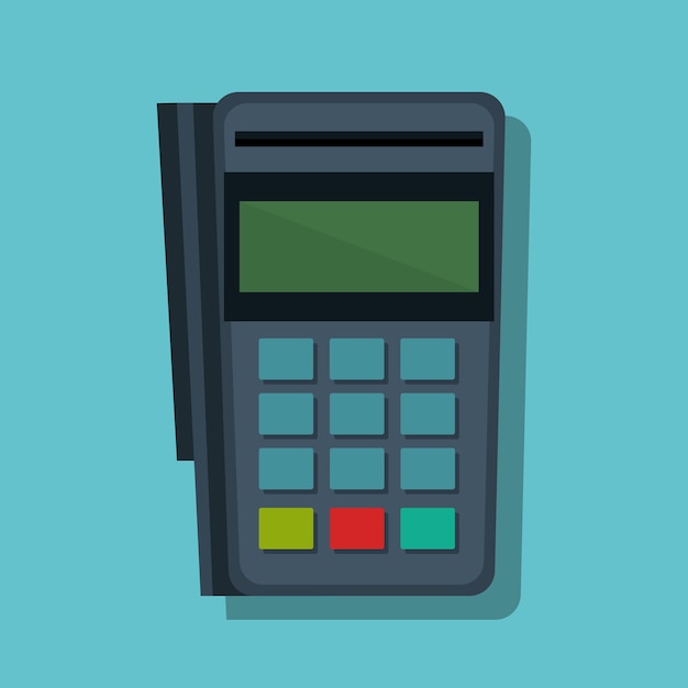 voucher machine isolated icon vector illustration design