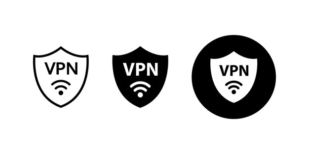 VPN アイコン ベクトル 仮想プライベートネットワーク アイコン プライベート ネットワーク シンボル