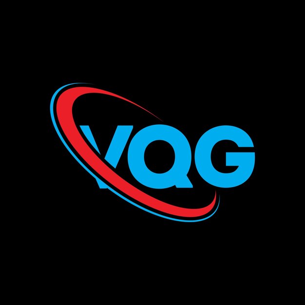 VQG logo VQG brief VQG letter logo ontwerp Initialen VQG logotype gekoppeld aan cirkel en hoofdletters monogram logo V QG typografie voor technologiebedrijf en vastgoedmerk