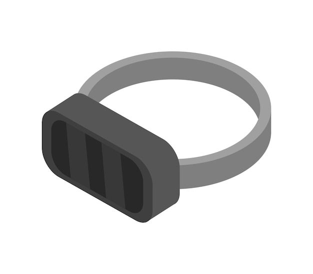 Vr goggles isometric