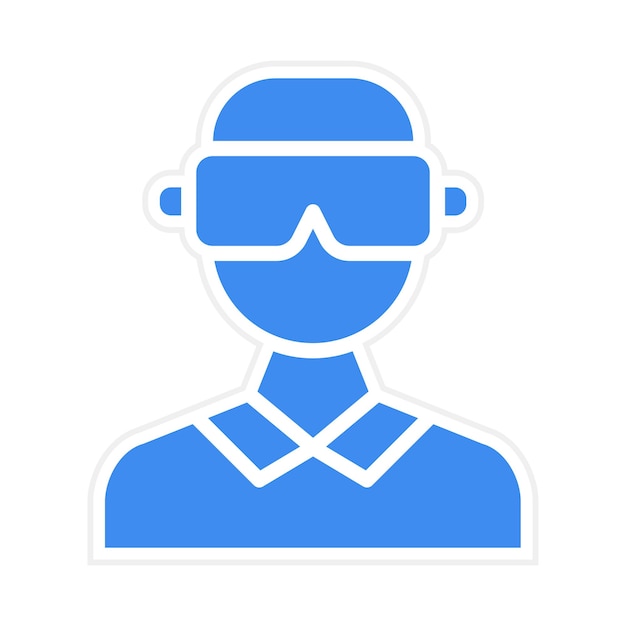 Vector vr headset icon vector image can be used for gaming ecommerce