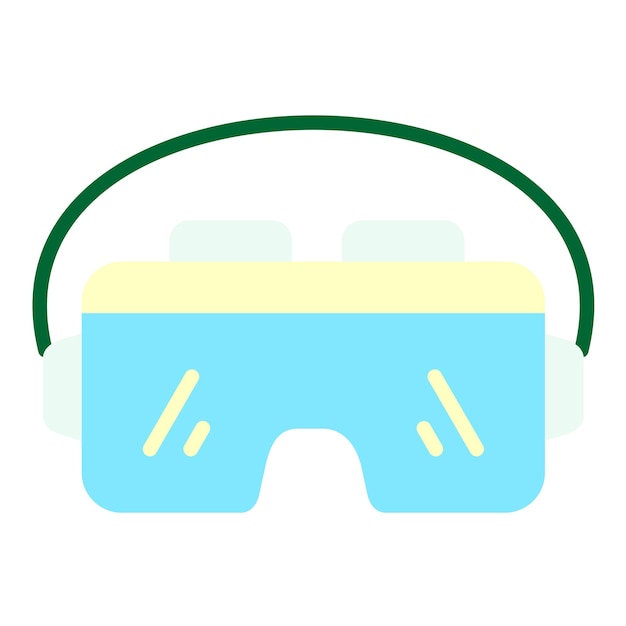 Vector vr icon style