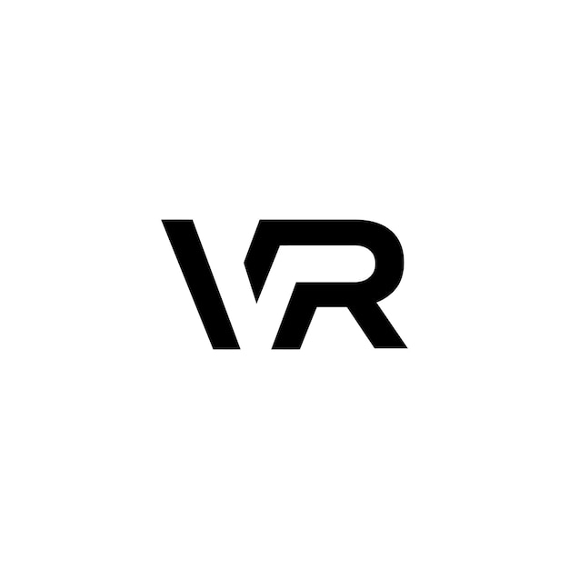 vr logo design