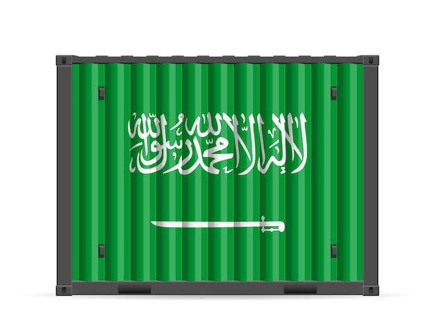 Vrachtcontainer Saoedi-Arabië vlag