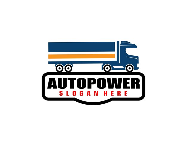 Vector vrachtwagen logo sjabloon g06