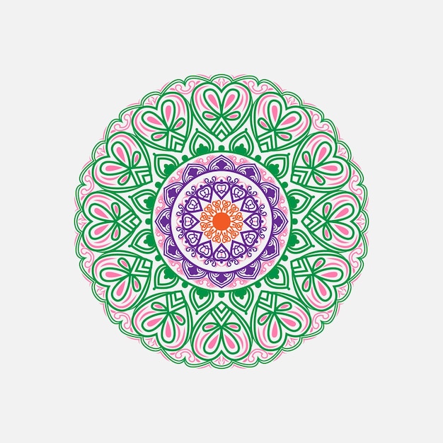 Vrije vector van kleurrijke mandalas