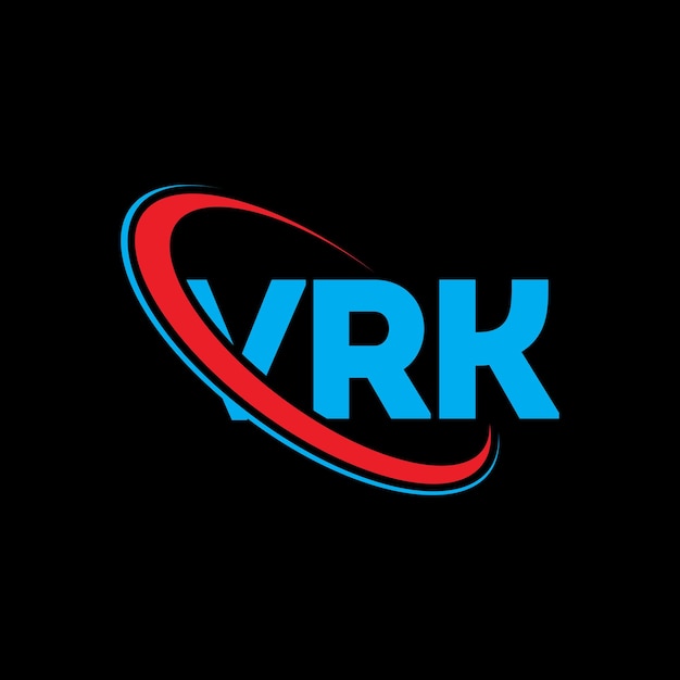 VRK logo VRK letter VRK letter logo design Initials VRK logo linked with circle and uppercase monogram logo VRK typography for technology business and real estate brand