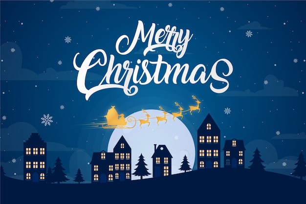 Vrolijk kerstfeest achtergrond concept