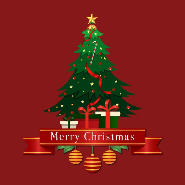Vrolijke kerstdag en Gelukkig Nieuwjaar kaart Sublimatie voor t-shirt kaarten platenboeken en andere