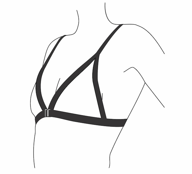 Vrouw lichaam lijntekening, minimale vrouwelijke figuur doorlopende lijn vrouw silhouet Brallete