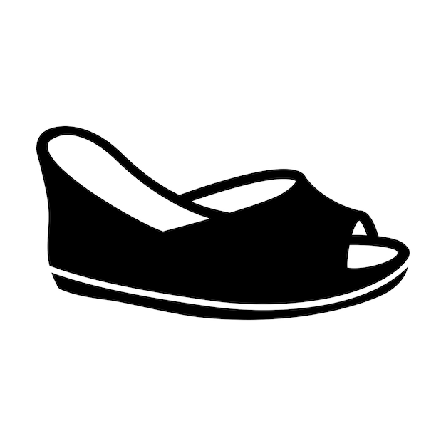 vrouwelijk schoenpictogram voor grafisch en webdesign