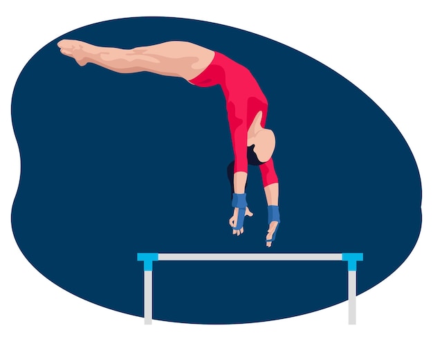 Vrouwelijke gymnast