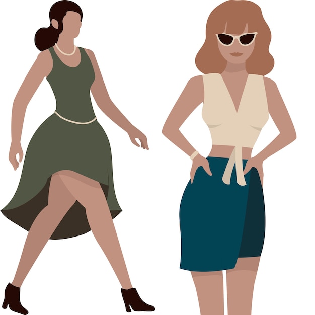 Vrouwelijke Influencers Vector
