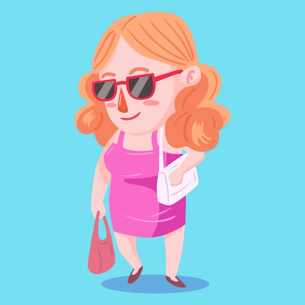 Vector vrouwen vectorillustratie