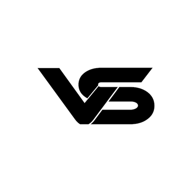 Vector vs letter logo