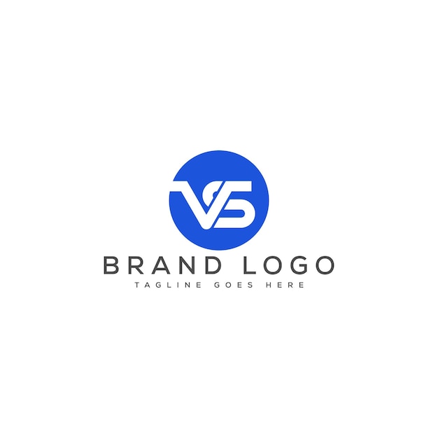 VS 로고 디자인 터 브랜드 템플릿 디자인