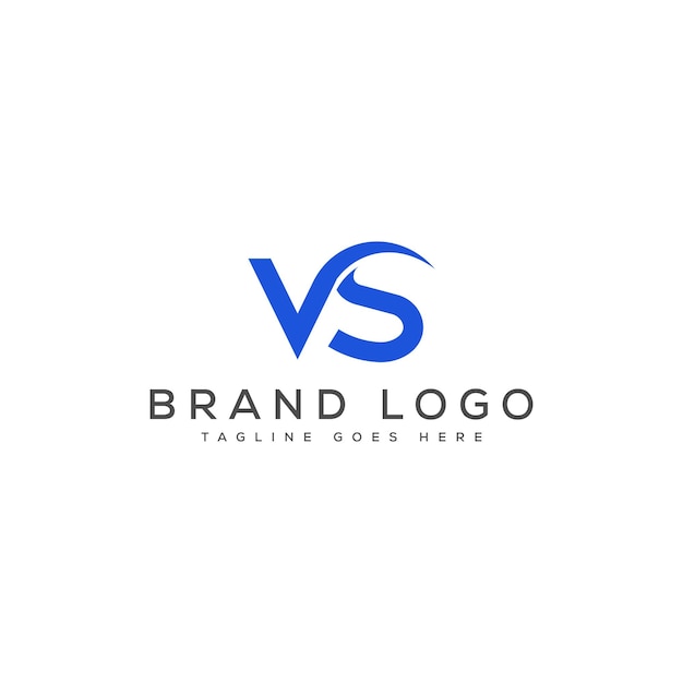 VS 로고 디자인 터 브랜드 템플릿 디자인