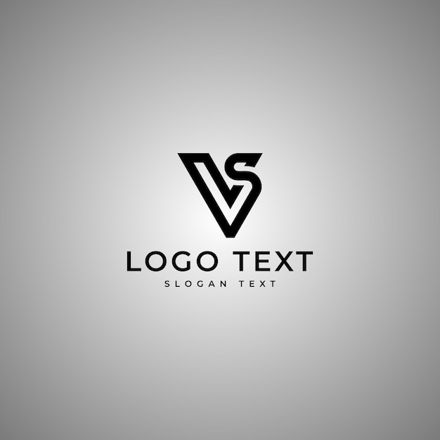 VS 로고 디자인