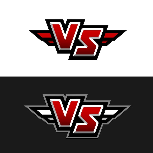 vs logo versus symbol