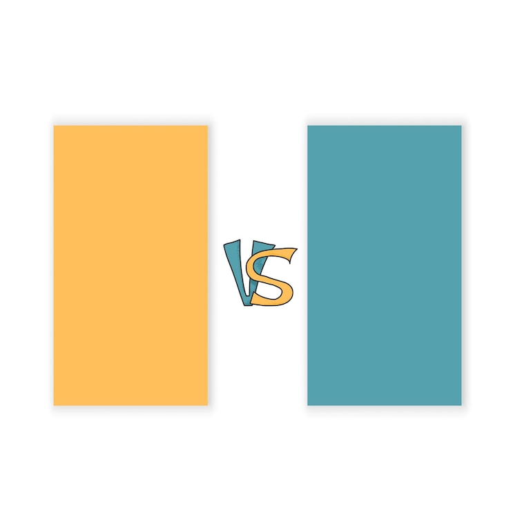 Vector vs screen versus vector sign with copy space