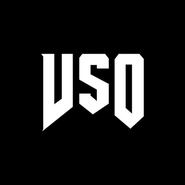 Литературный дизайн логотипа VSO для технологической компании VSO, черно-белая цветовая комбинация VSO, векторный дизайн VSO, икона VSO, алфавит VSO, типография, дизайн лого.