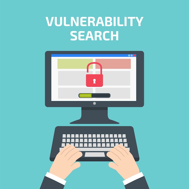 Vulnerability search decktop.