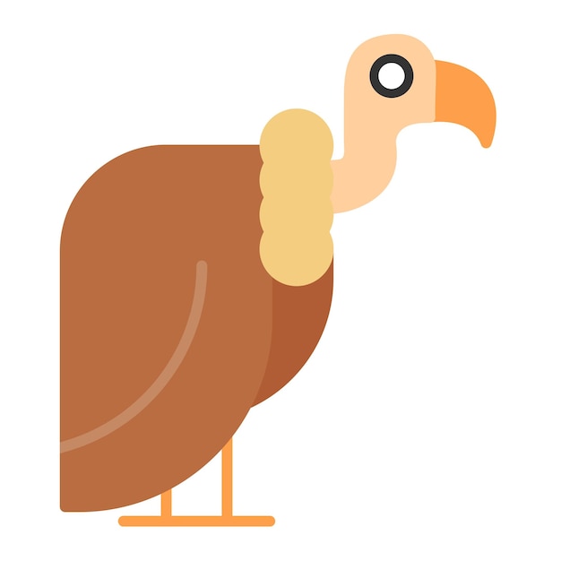 Vulture Flat Illustration