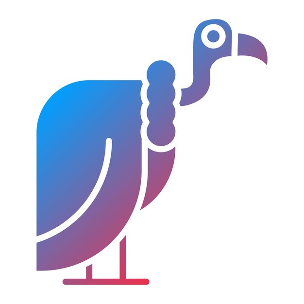 Vulture icon vector afbeelding kan worden gebruikt voor In The Wild