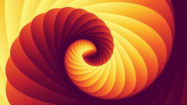 vurige abstracte helix