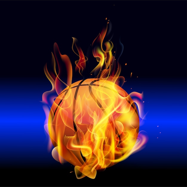 Vuurbal basketbal