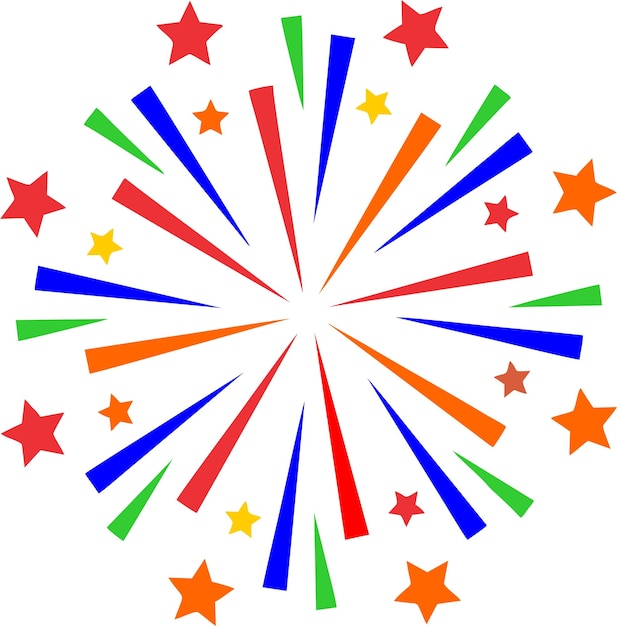 Vuurwerk clipart