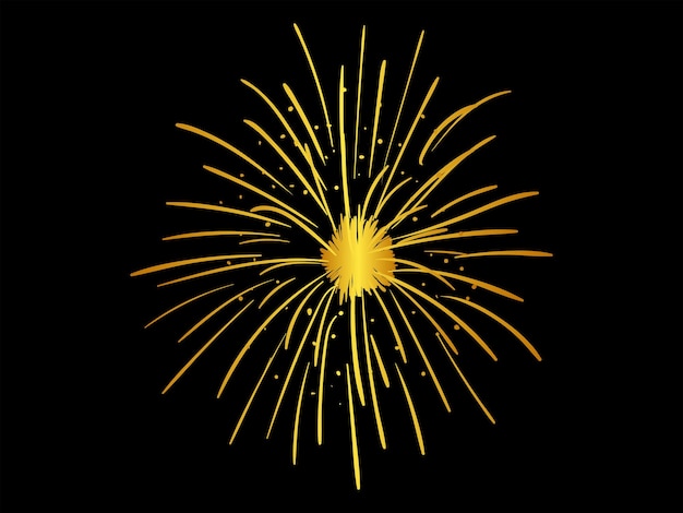 vuurwerk illustratie vector ontwerp