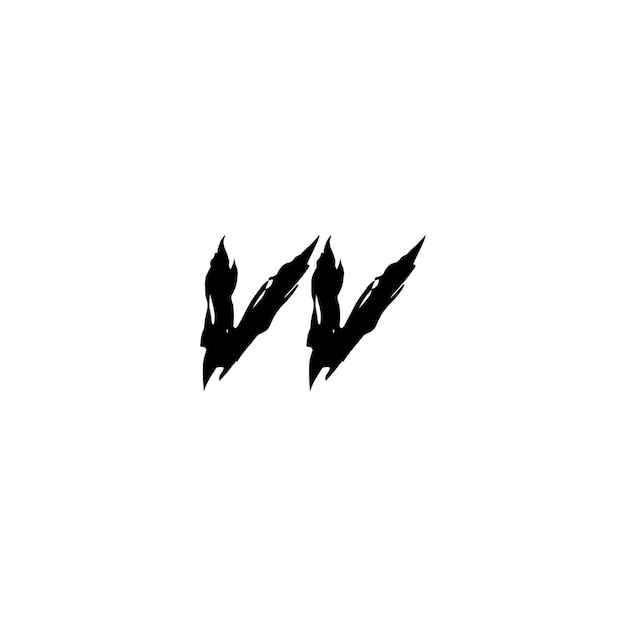 VV монограмма дизайн логотипа буква текст имя символ монохромный логотип алфавит символ простой логотип