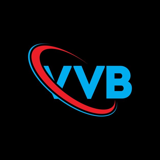 VVB logo VVB brief VVB letter logo ontwerp Initialen VVB Logo gekoppeld aan cirkel en hoofdletters monogram logoVVB typografie voor technologiebedrijf en vastgoedmerk